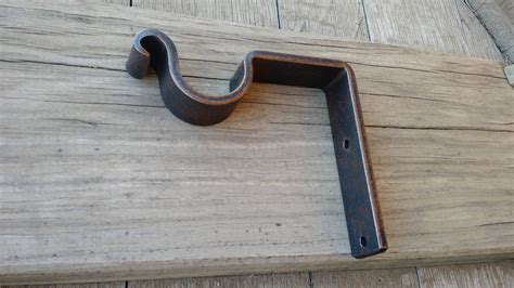 hand forged iron bracket